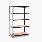 Estante Metálico Galvanizado Negro