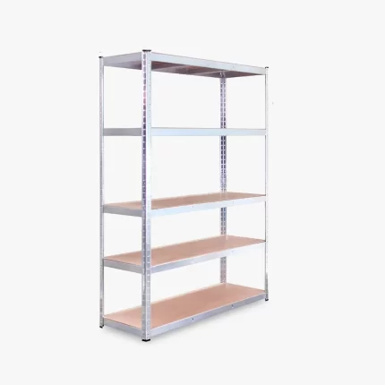 Estante Metálico Galvanizado Plateado