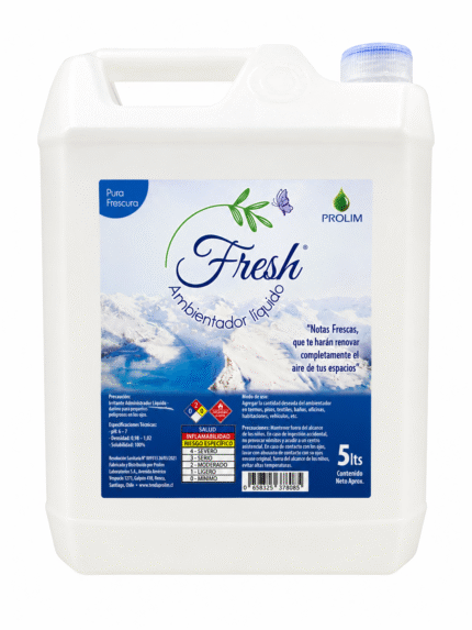 Ambientador Líquido Fresh Pura Frescura 5 Litros | PROLIM