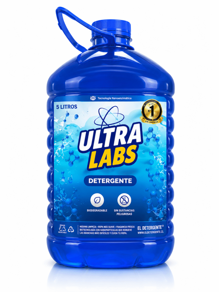 Detergente ULTRA LABS 5 Litros | Tecnología Nanoenzimática - Imagen 1