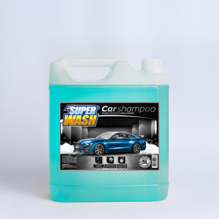 Carshampoo en Seco con Efecto Abrillantador SUPER WASH 5 Litros