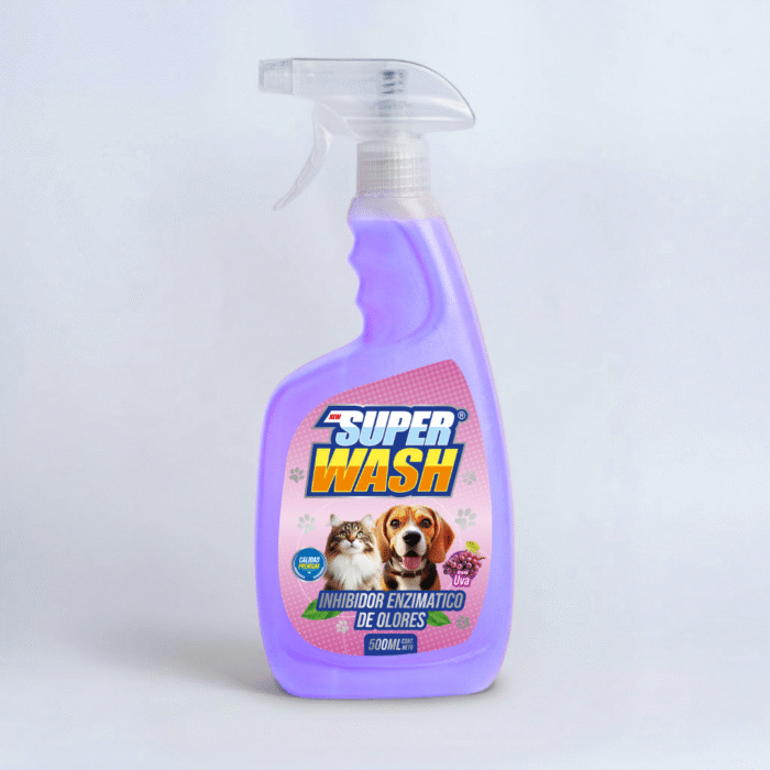Inhibidor Enzimático de Olores SUPER WASH 500 ml | Aroma Uva - Imagen 1